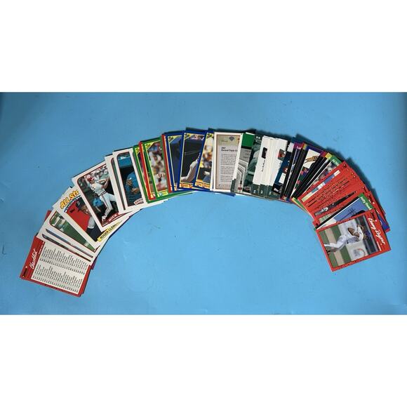 MLB Superstar's Past & Present Base ball Card Lot 89 Cards - Picture 4 of 5